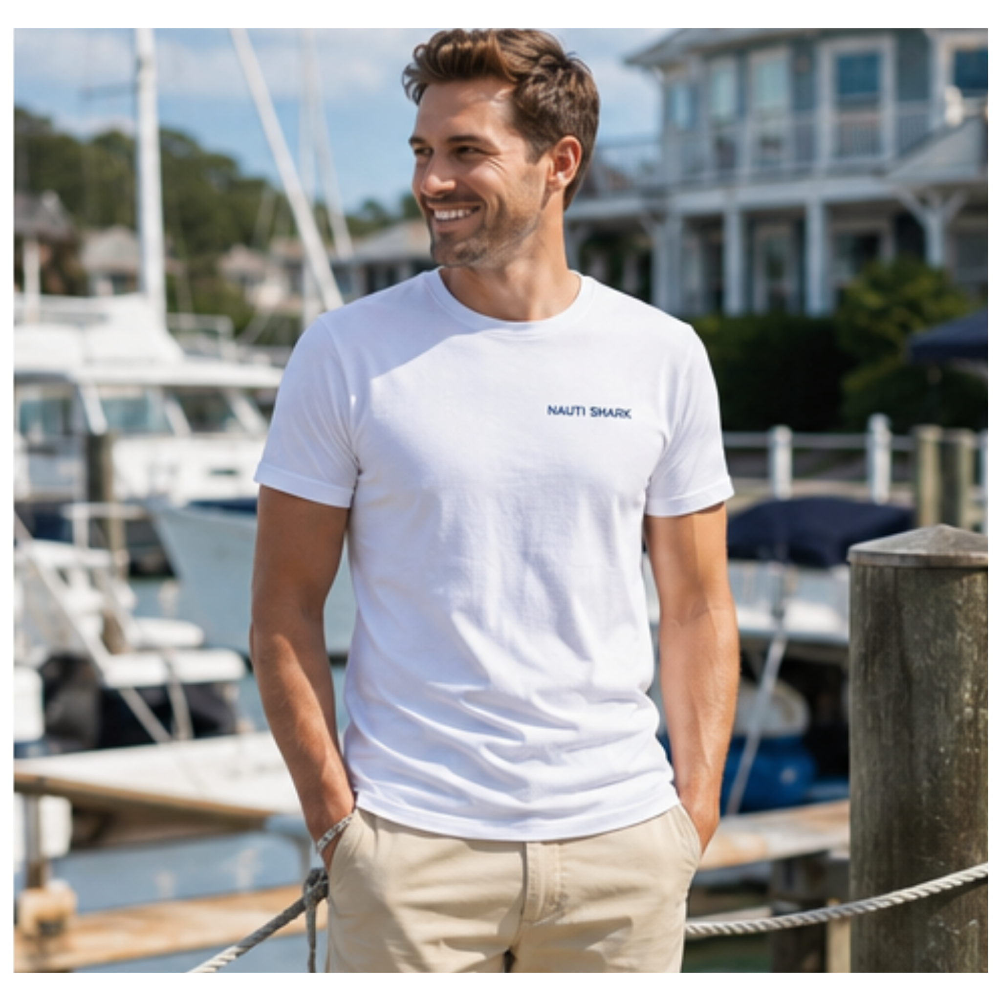 USA 250th Birthday - NJ Design - Super Soft White Triblend Tee