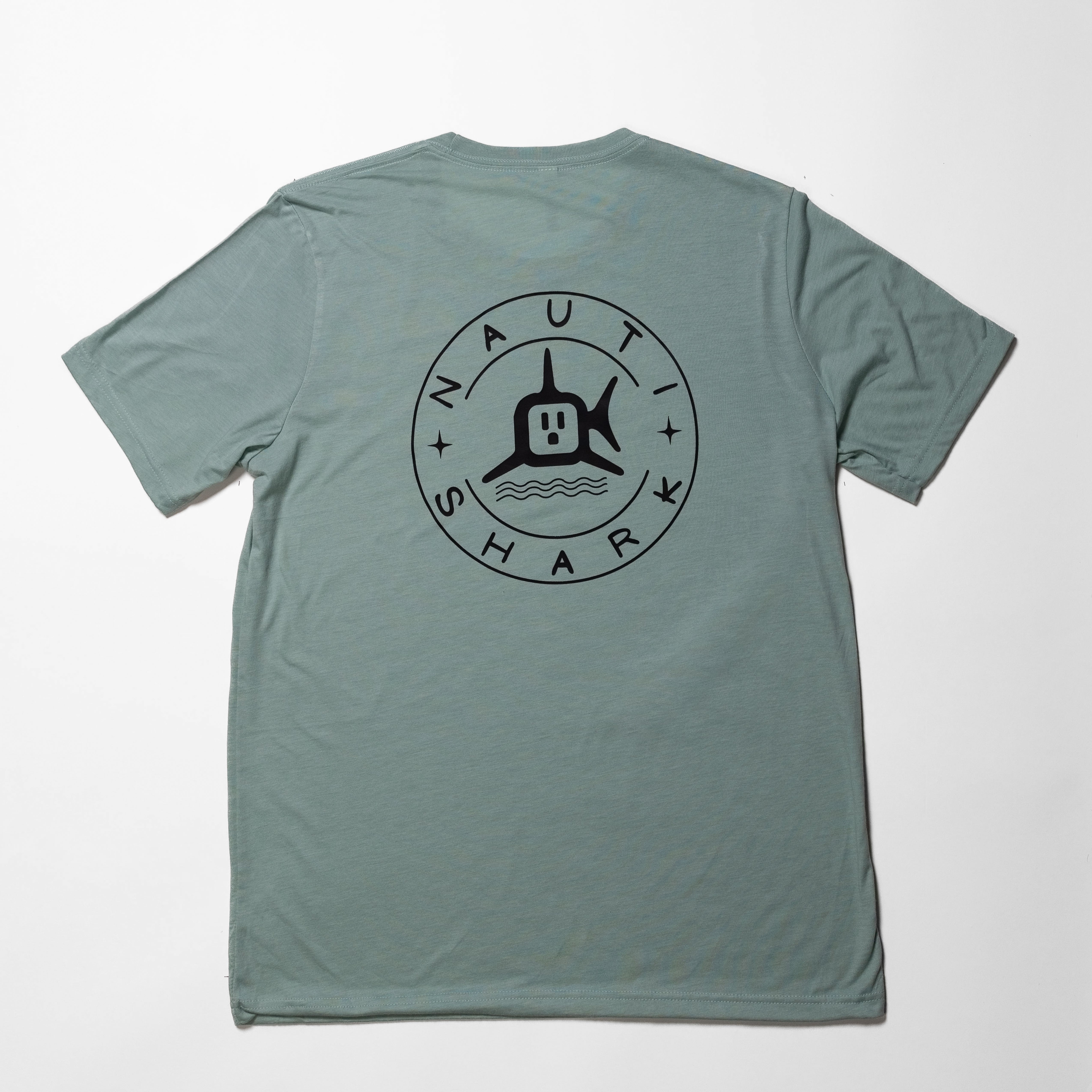 Dusty Blue CLASSIC T-Shirt - CLASSIC BLACK LOGO