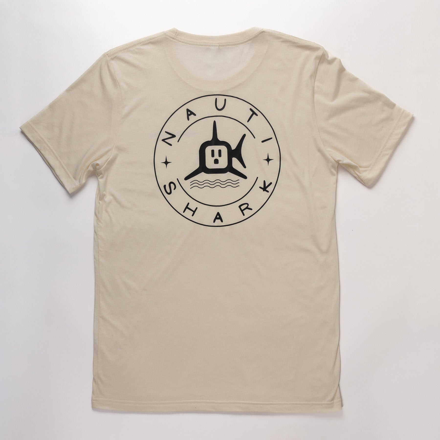 Natural CLASSIC T-Shirt - CLASSIC BLACK LOGO