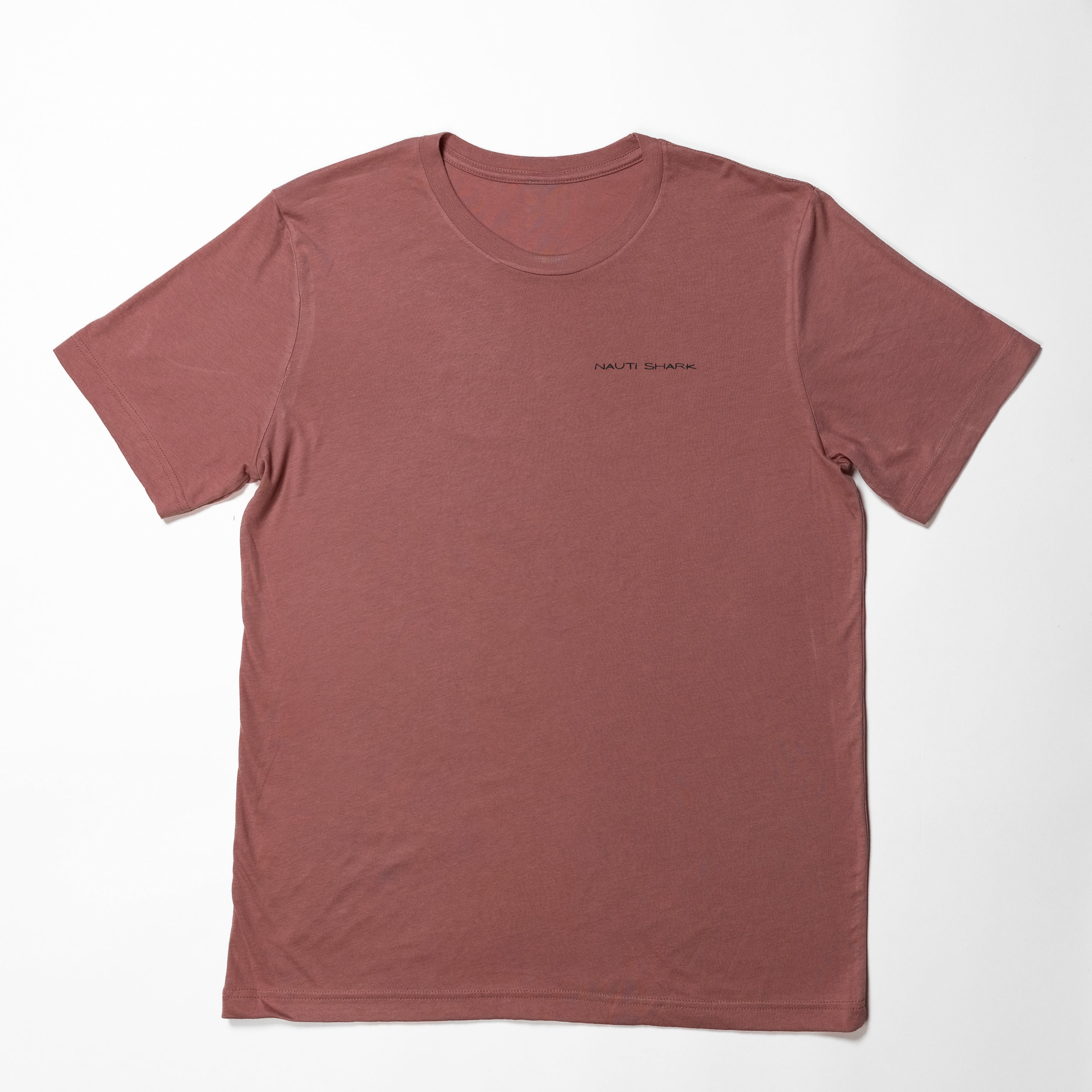 Mauve COASTAL VAN T-Shirt - VAN BLACK LOGO