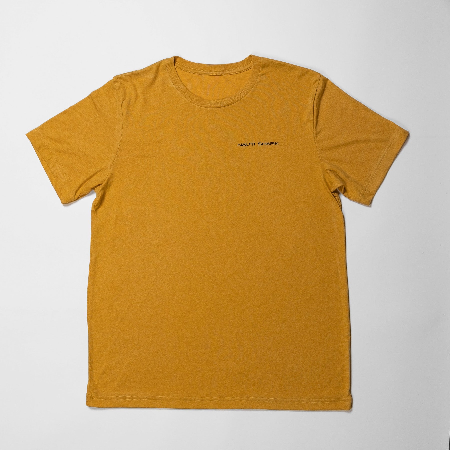 Mustard COASTAL VAN T-Shirt - VAN BLACK LOGO
