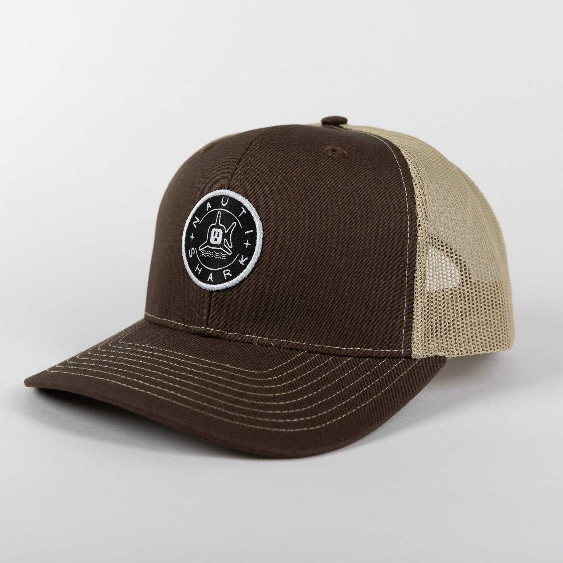 Classic Circle Trucker - Brown/Khaki