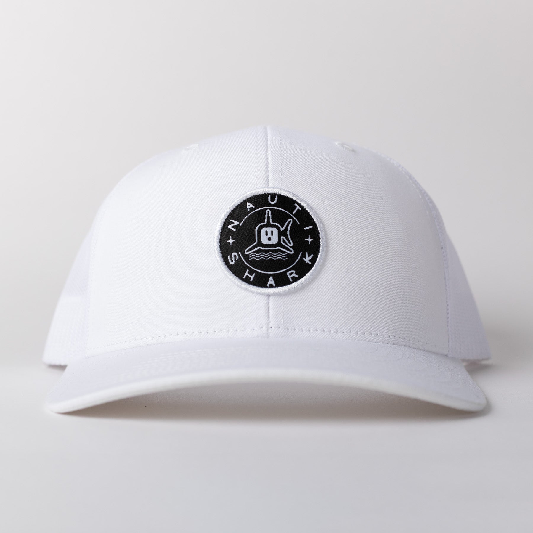 Classic Circle Trucker - White