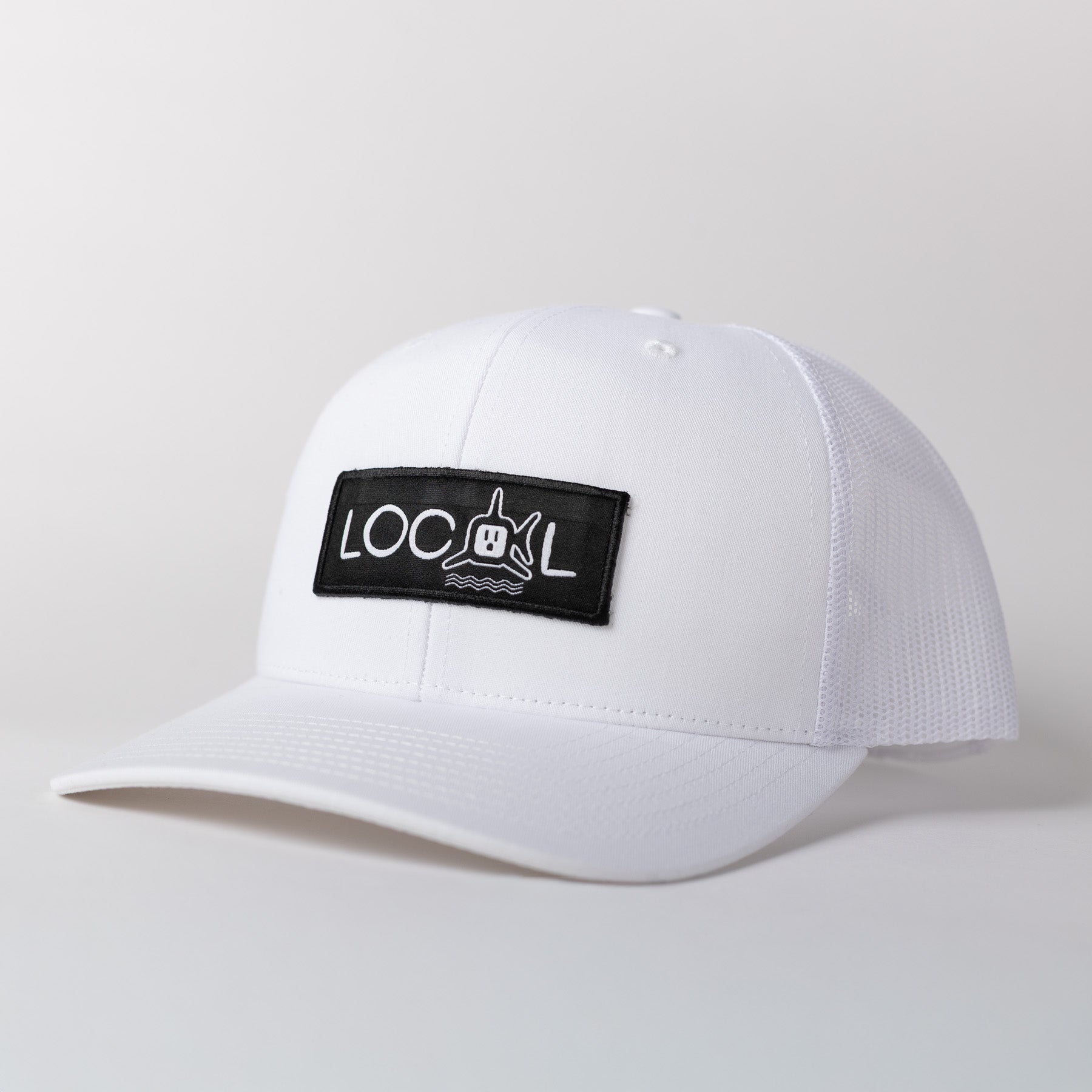 White Local Trucker - White