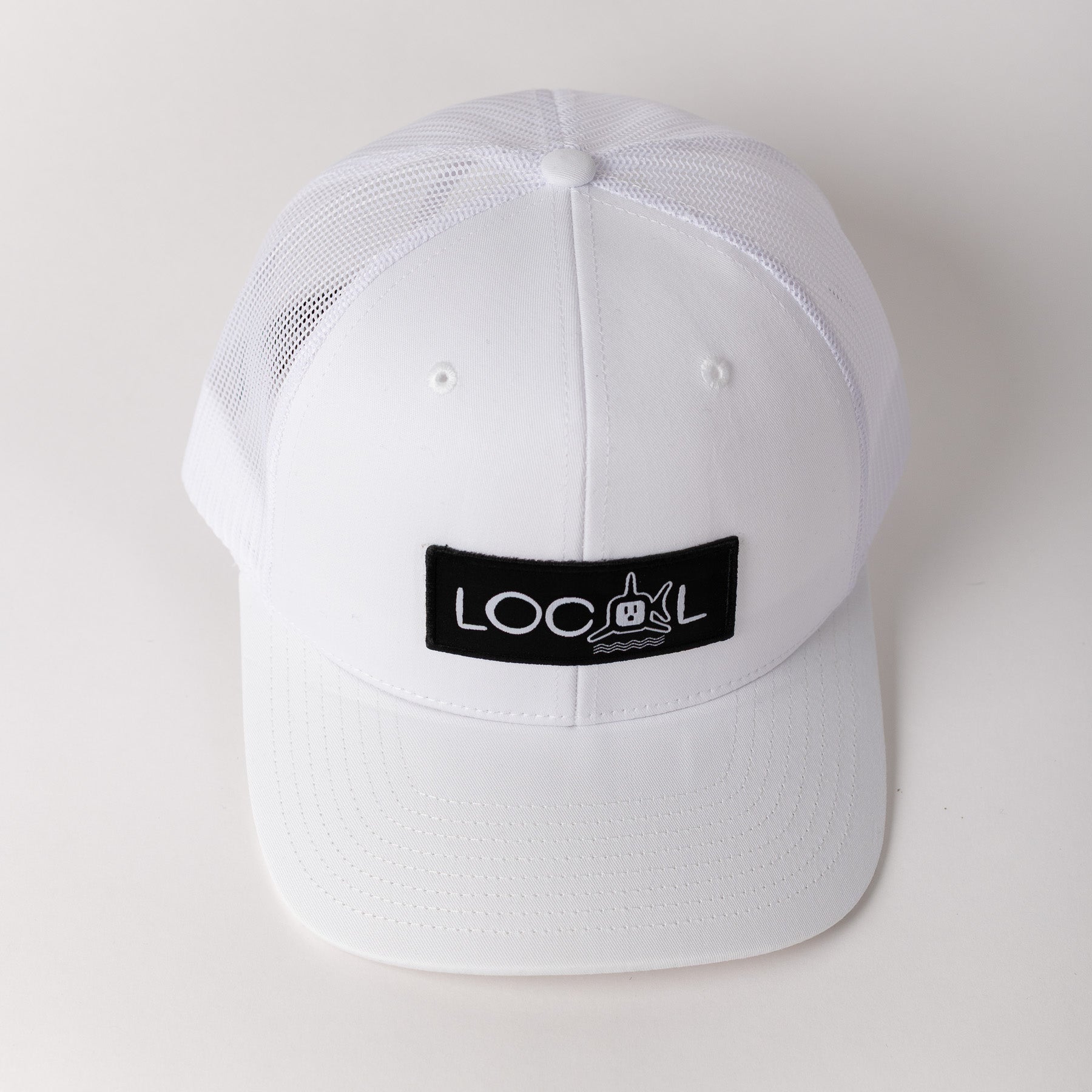 White Local Trucker - White