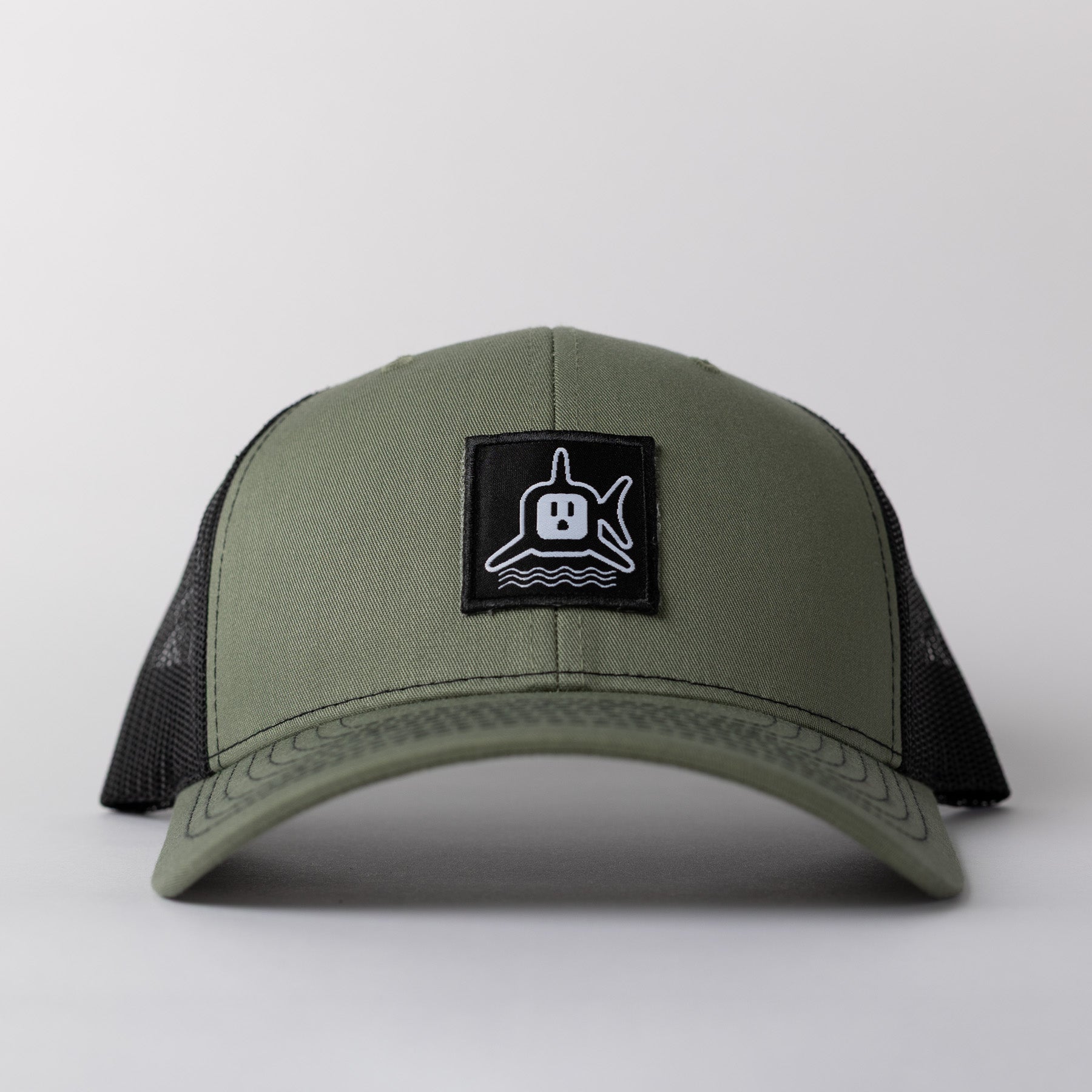 White Shark Trucker - Green/Black