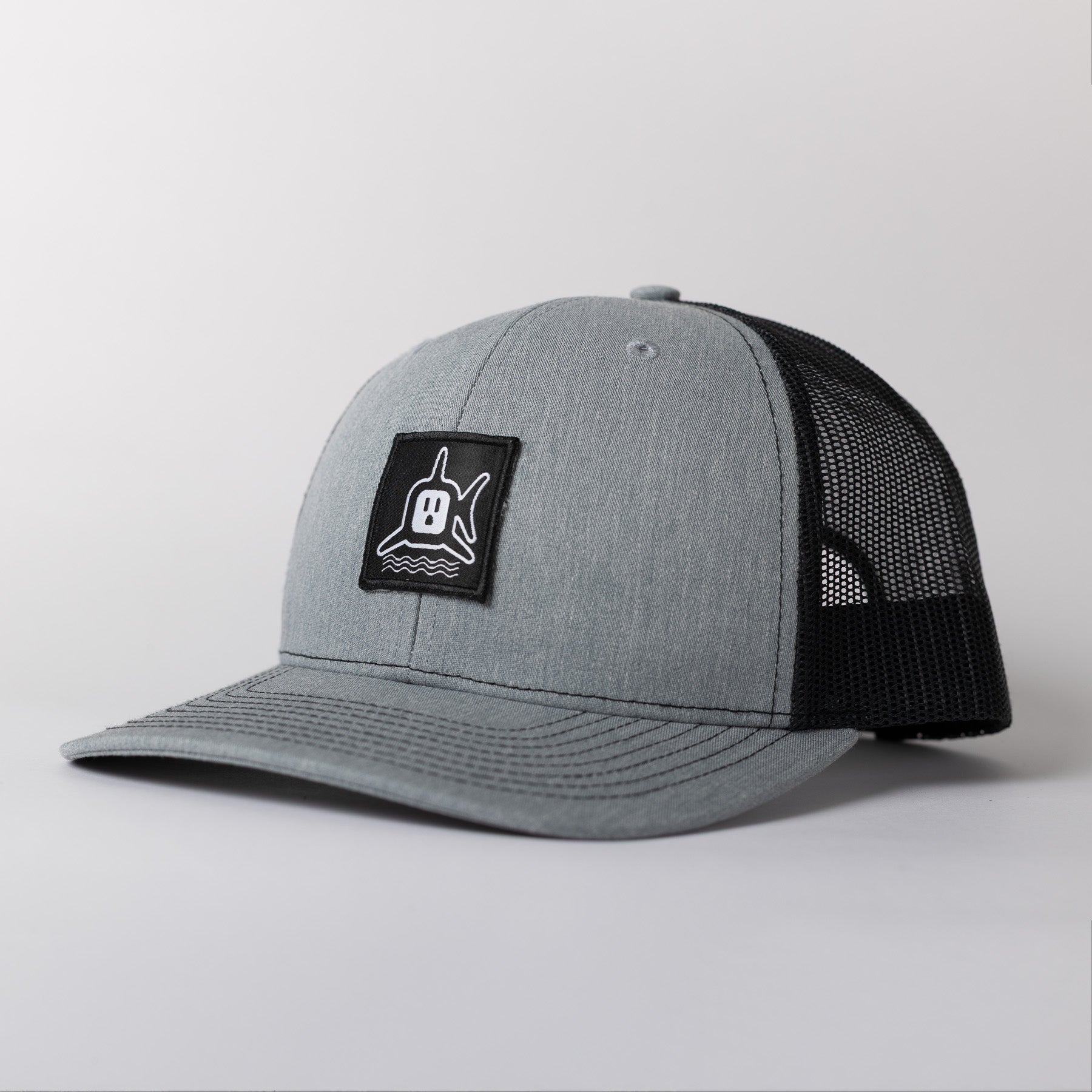 White Shark Trucker - Grey/Black