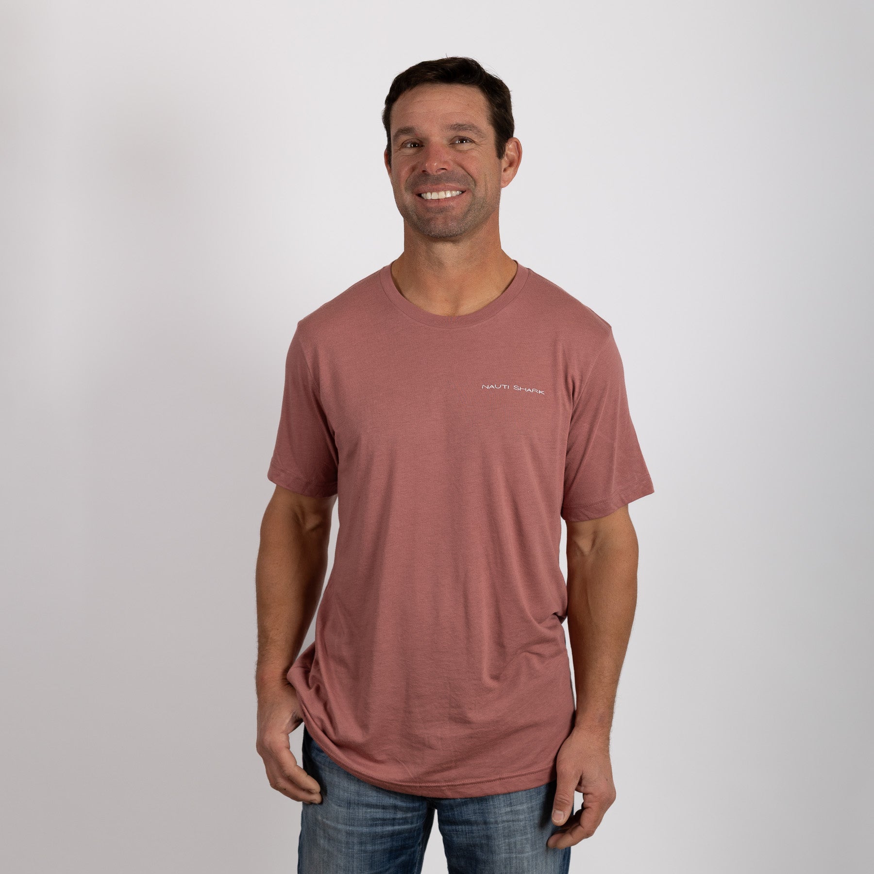 Mauve CLASSIC T-Shirt - CLASSIC WHITE LOGO