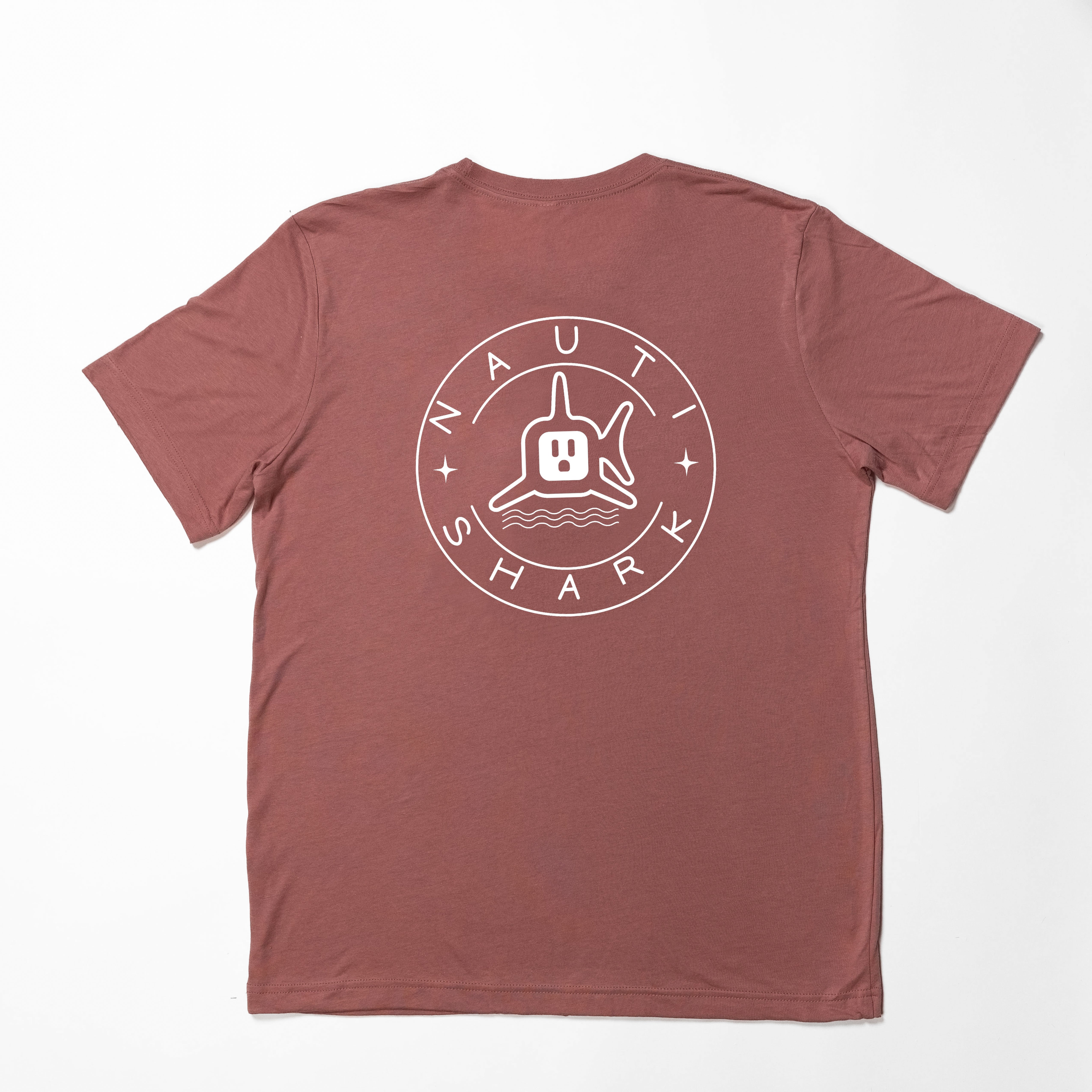 Mauve CLASSIC T-Shirt - CLASSIC WHITE LOGO