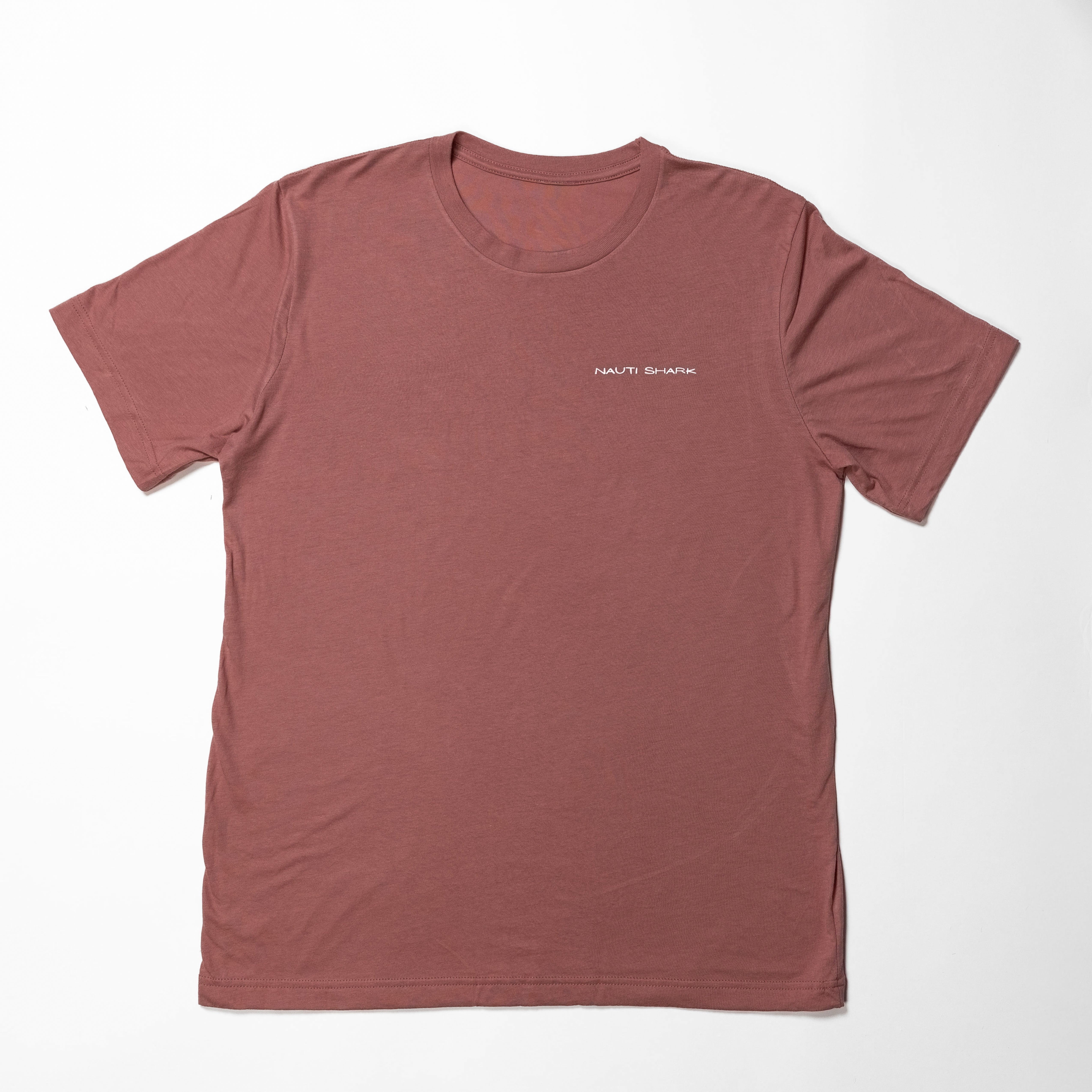Mauve MOUNTAIN T-Shirt - MOUNTAIN WHITE LOGO