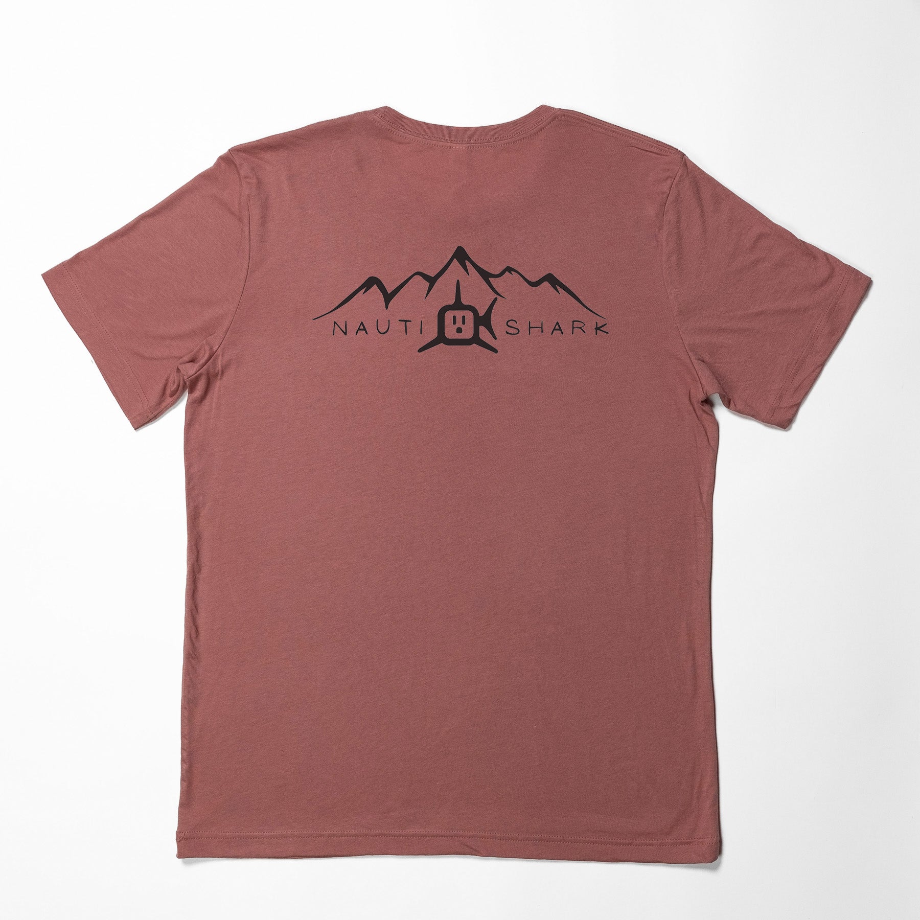 Mauve MOUNTAIN T-Shirt - MOUNTAIN BLACK LOGO